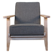 Shan Oak Wood Armchair